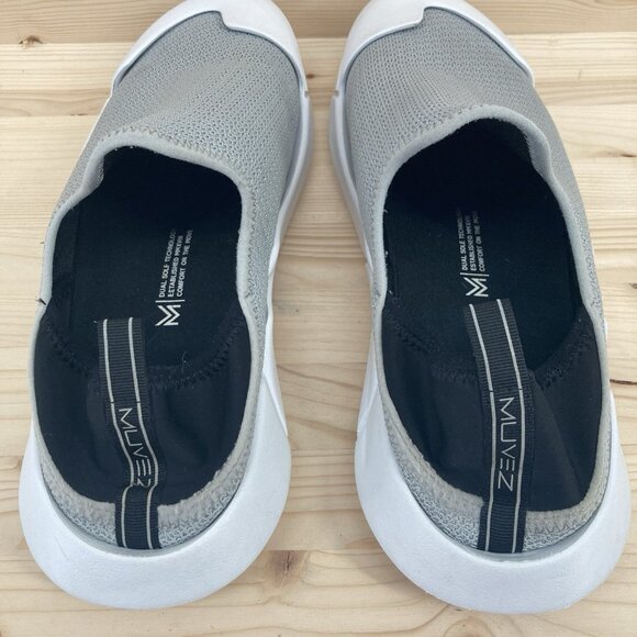 Muvez Weekender Mens Shoes Size 12 Gray Dual Sole Detachable Slip On Slippers - Picture 10 of 16